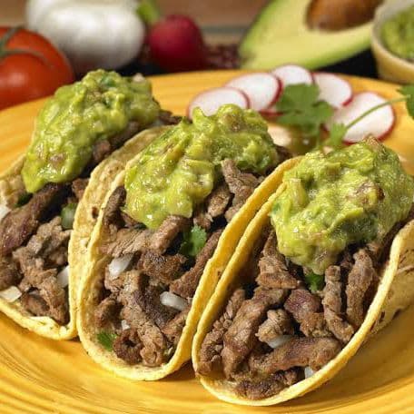 TACOS DE ASADA