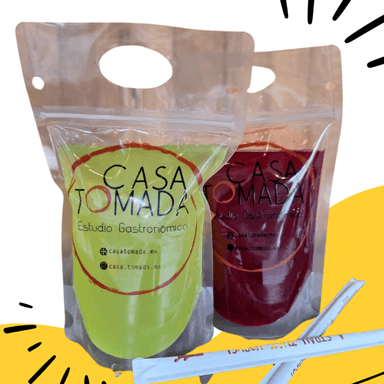 Agua Jamaica en Bolsa 550 ml