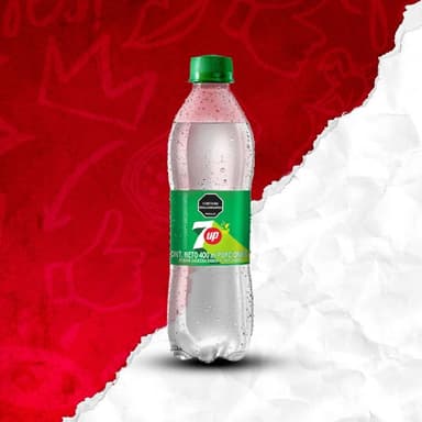 Botella 7UP 400ml