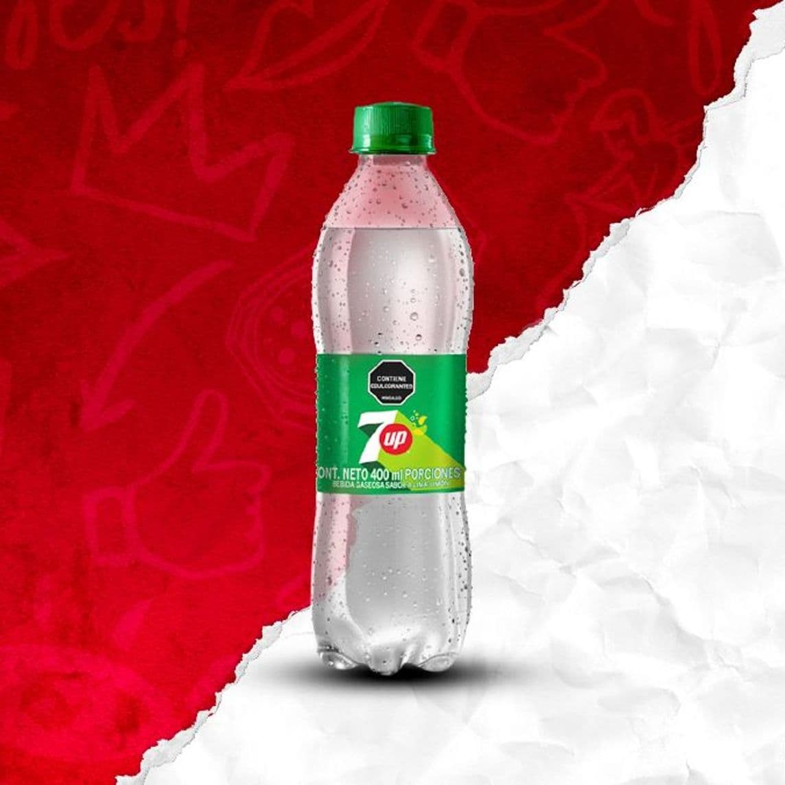 Botella 7UP 400ml