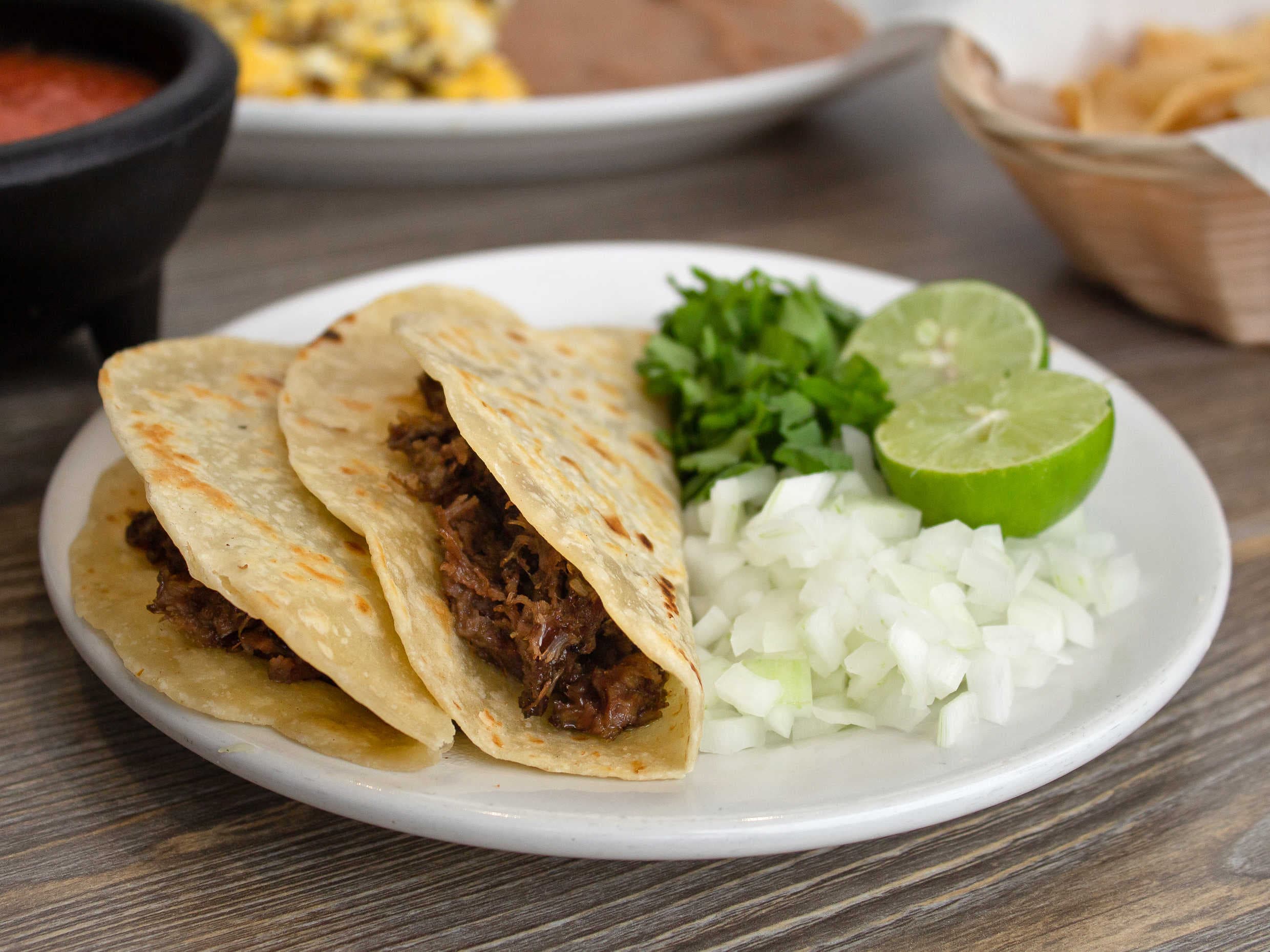 Tacos de Barbacoa