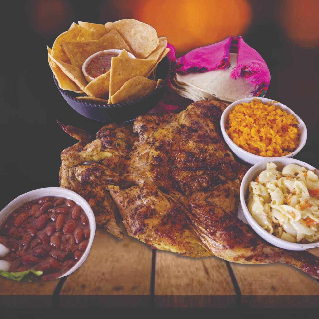 Combo 1 - 1 Pollo Asado + Complementos