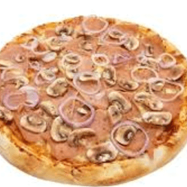 Promo Pizza Continental 12 tajadas y  pan al ajo.