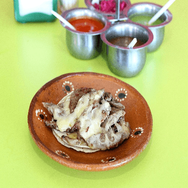 Taco De Arrachera Con Queso