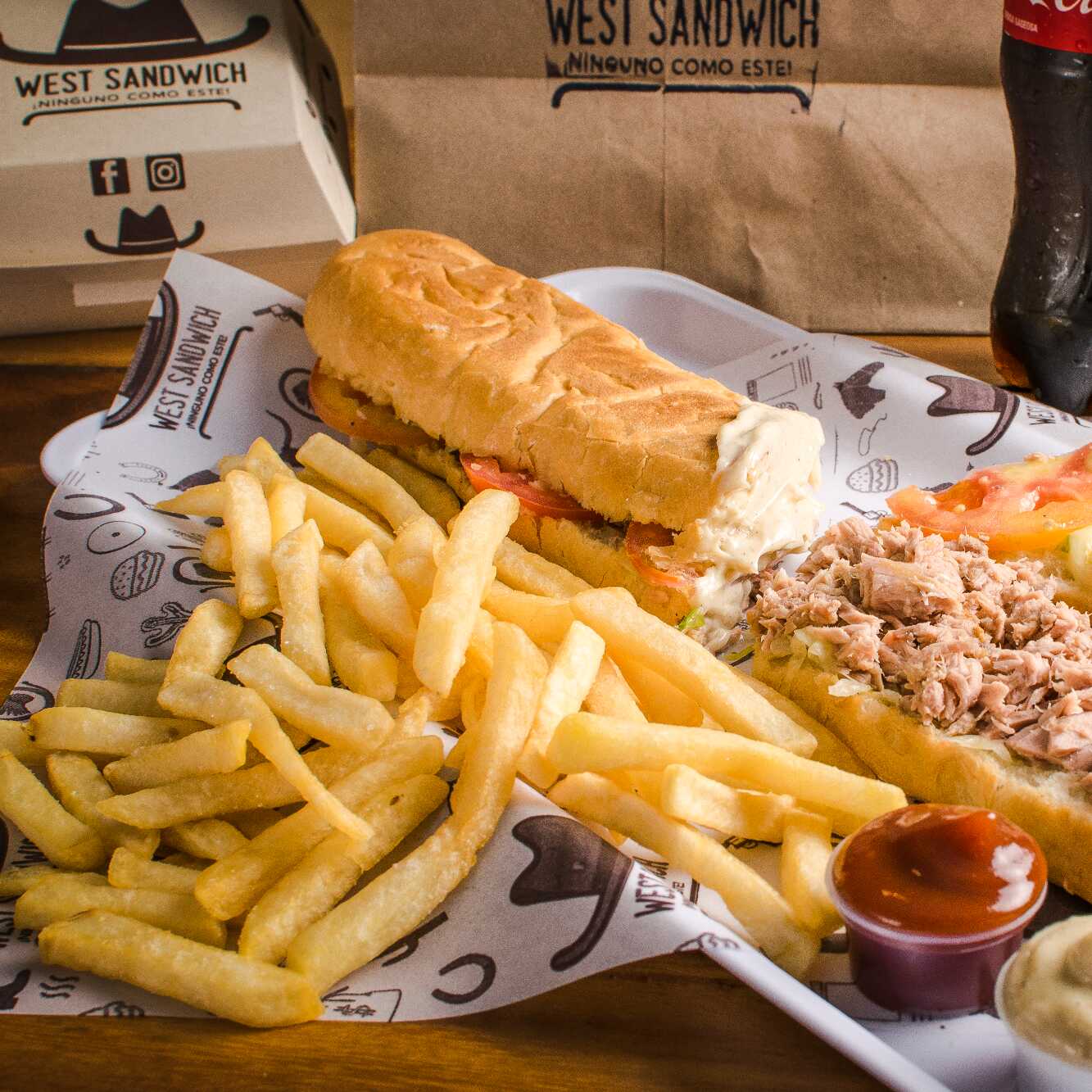 Sandwich Junior Atún