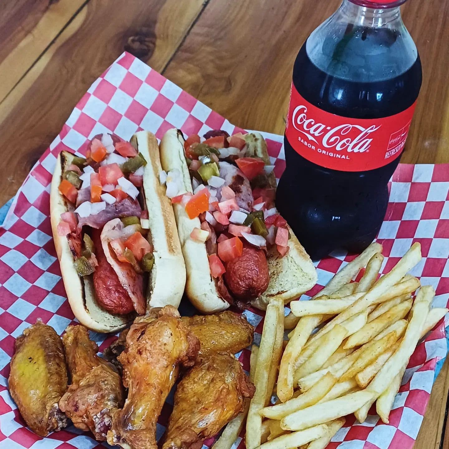 Paquete-llenes Hot Dog Con Tocino+ Papas+ Refresco