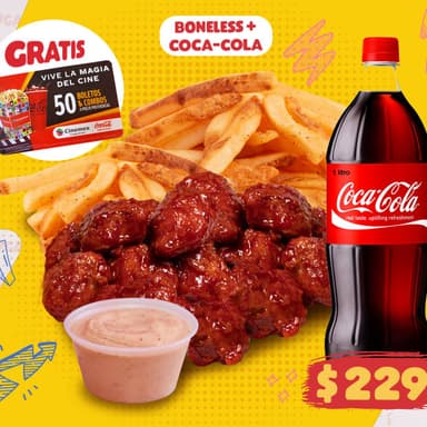 Combo Coca Cola - Boneless