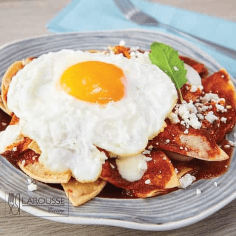 chilaquiles con huevo