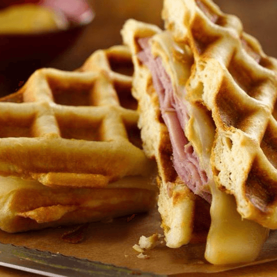 Waffle Salado Parrillero