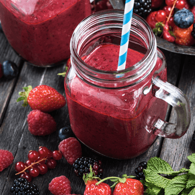 Jugo de Frutos Rojos