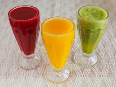 Jugos naturales.