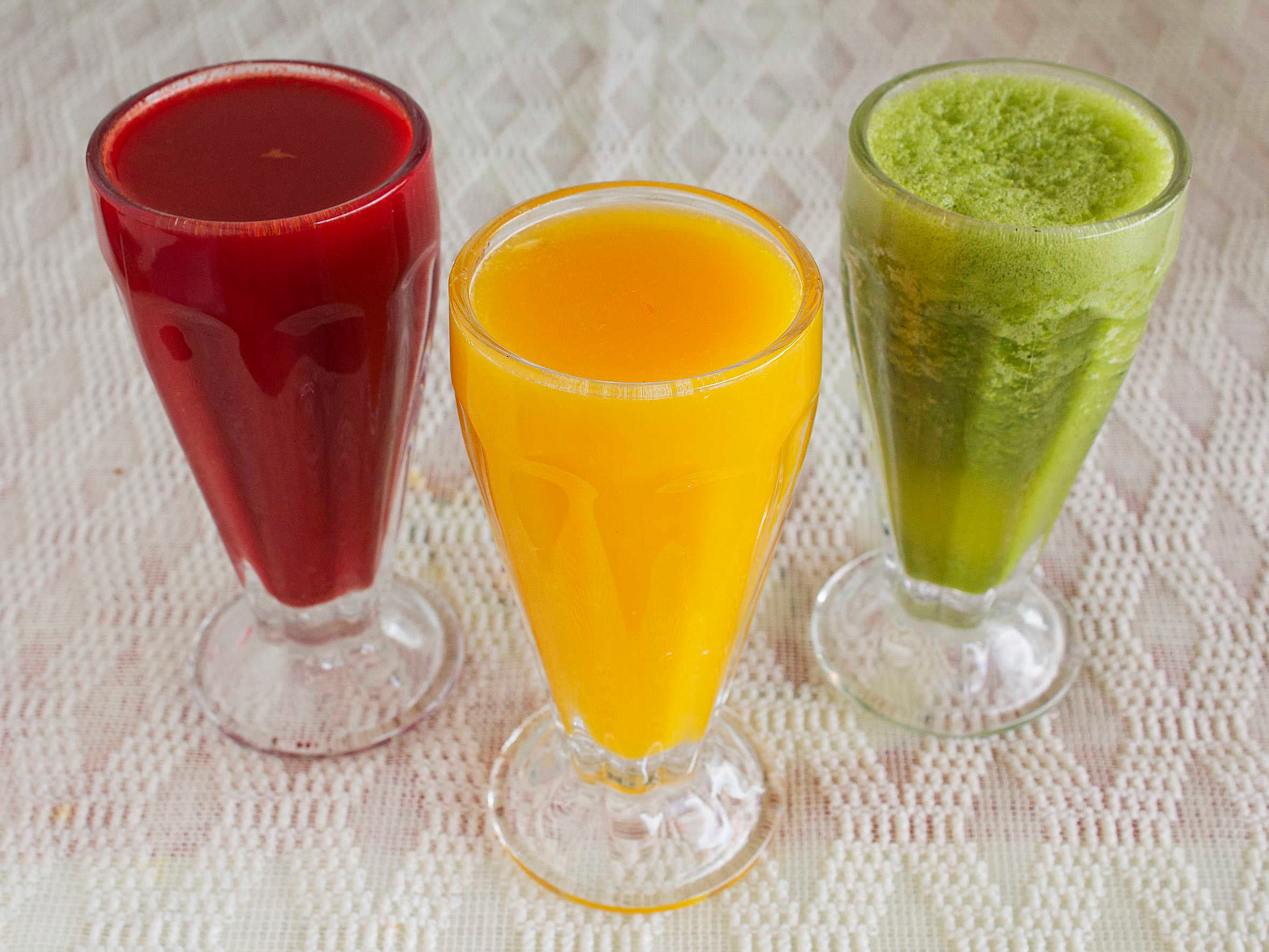 Jugos naturales.
