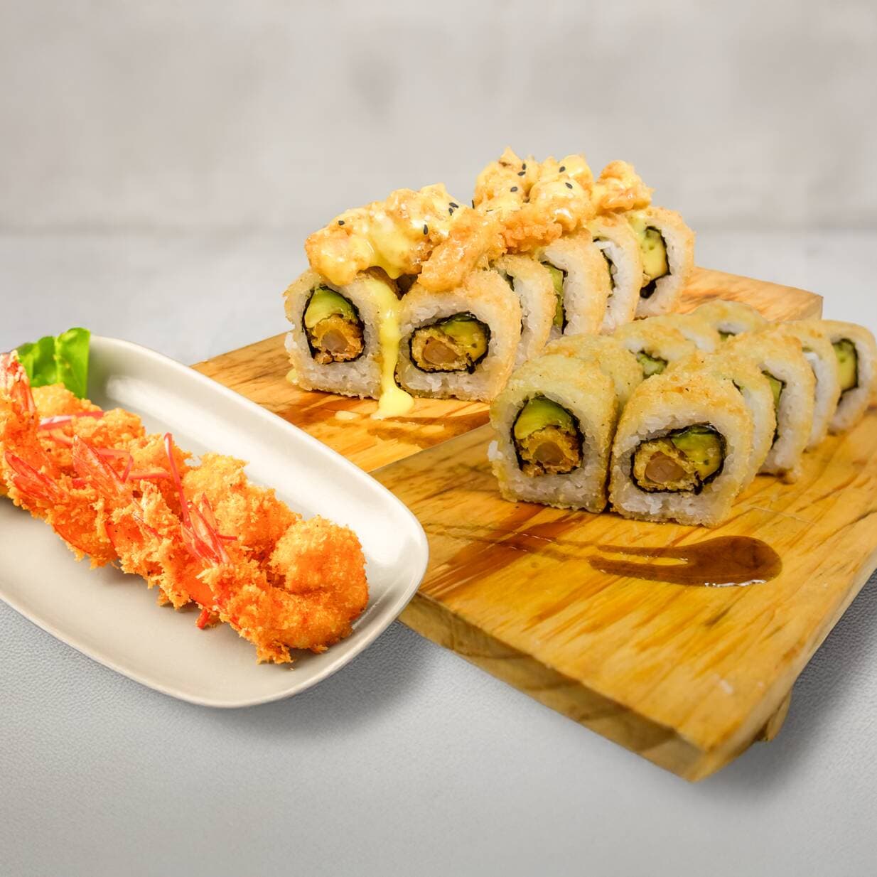 24 Makis + 3 Langostinos al Panko