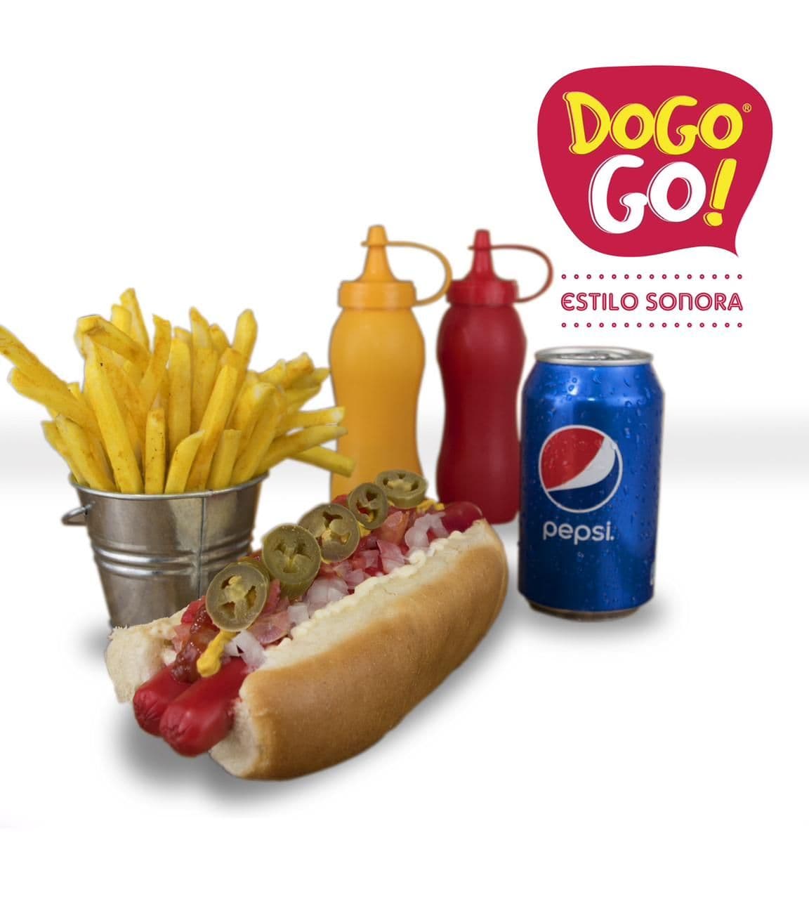 Combo Hot Dog 🌭Doble Salchicha C/Tocino