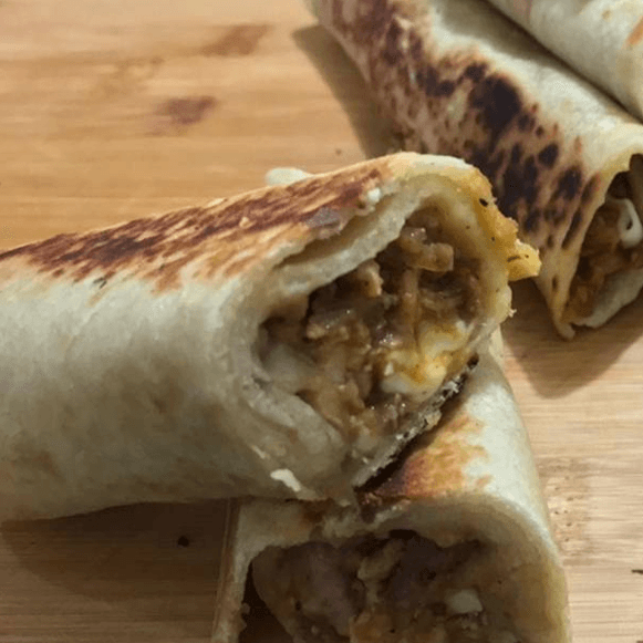 Burrito de Chicharron Verde