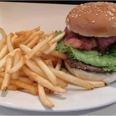 Hamburguesa con Tocino