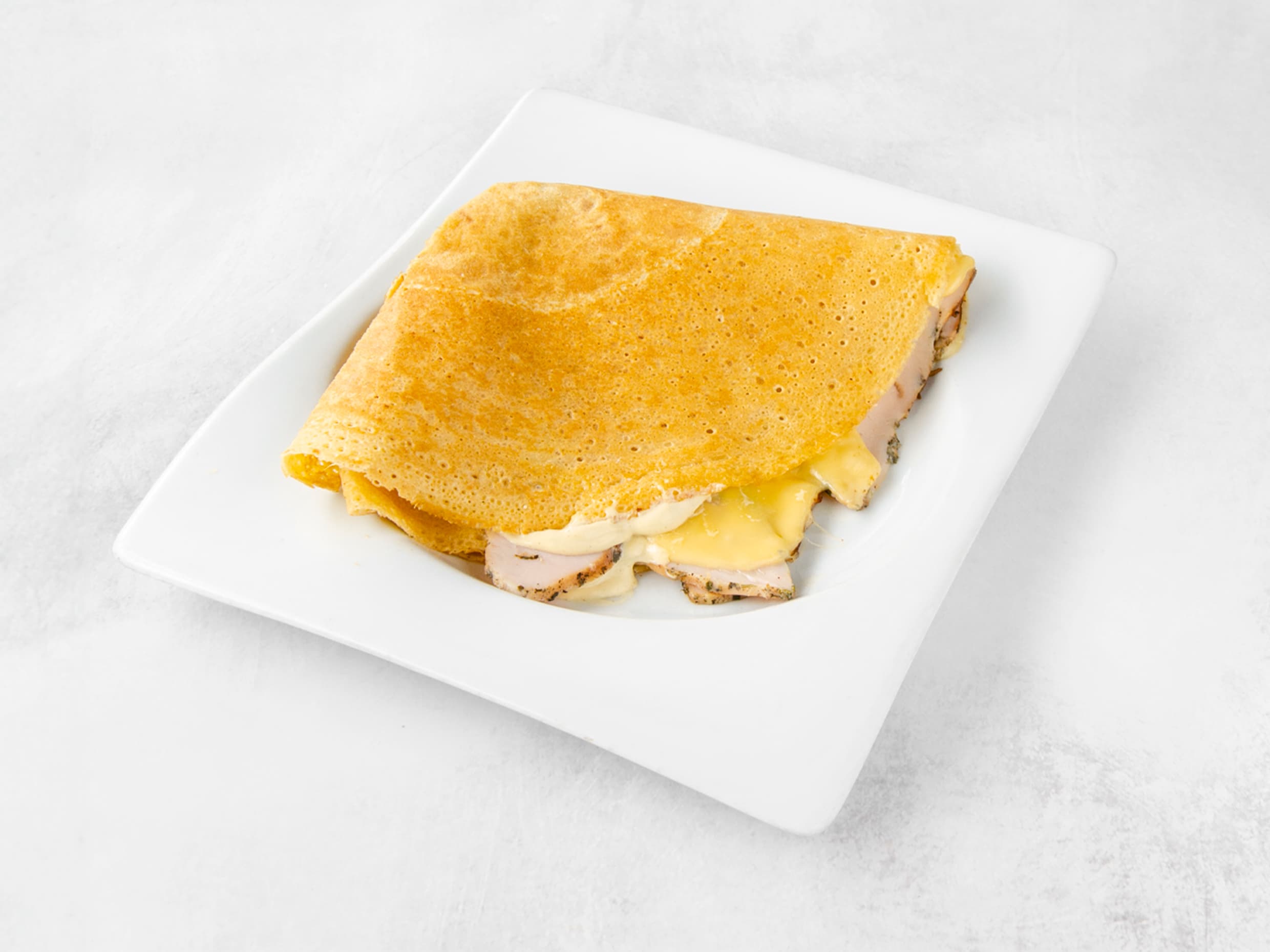 Pavo Queso Holandés y Salsa Dijonnaise