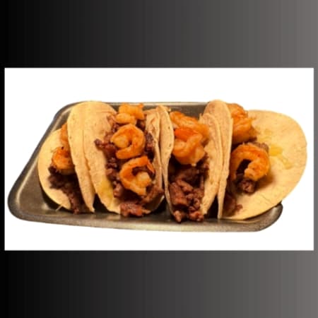 Tacos de Sirlon (Mar y Tierra)