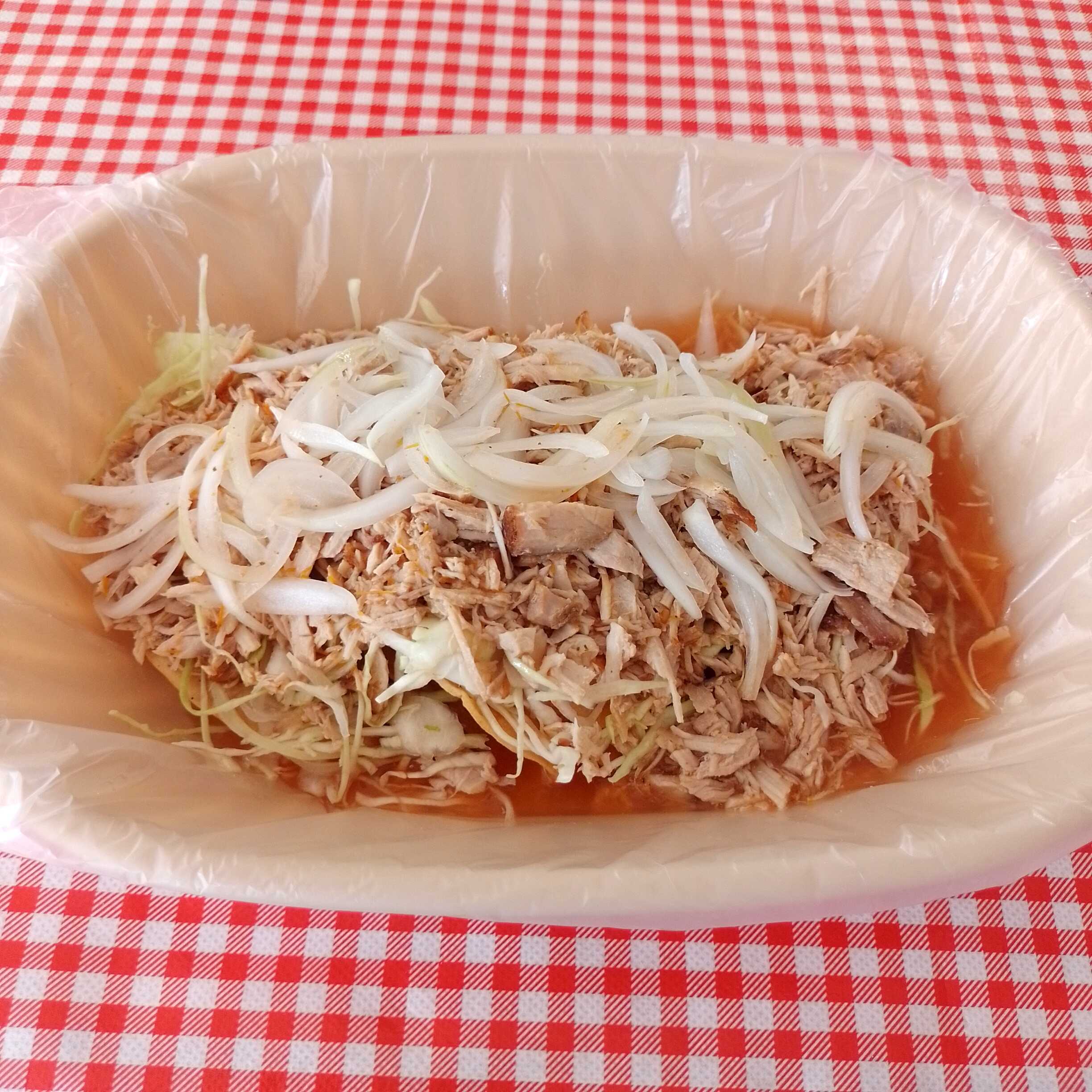 Tacos ahogados con carne (Orden de 4)