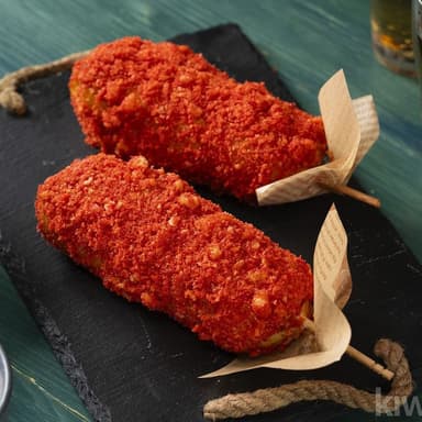 Banderilla Coreana Queso Flaming Hot