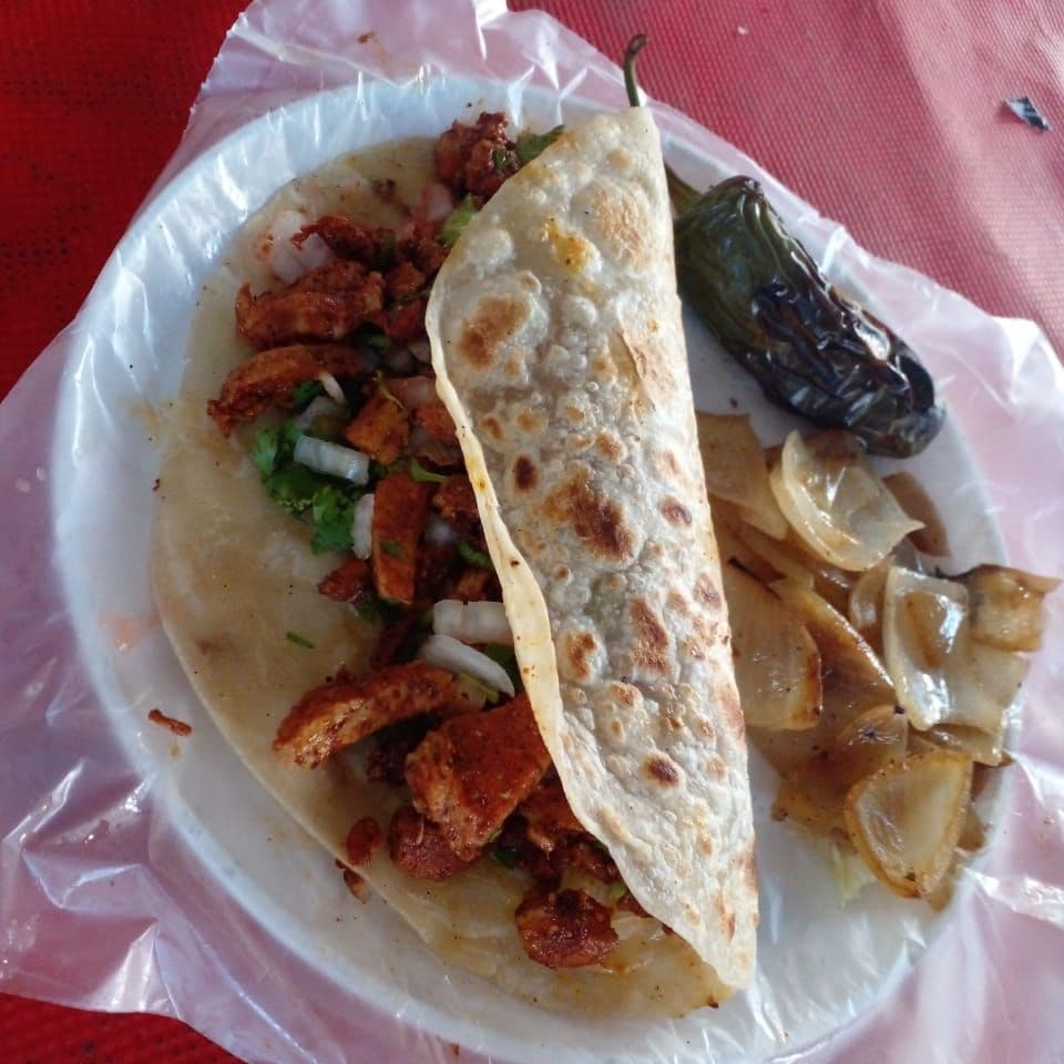 Quesadilla al pastor normal