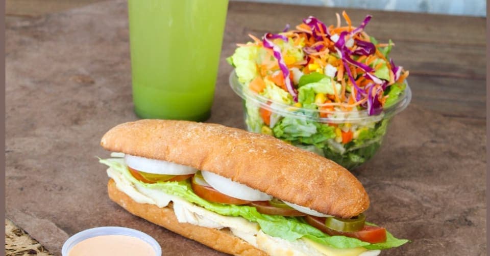 Combo Baguette Pollo Chipotle
