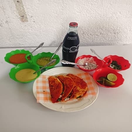 Combo 5 Taco Suave + Agua de Frutas Naturales