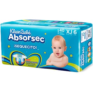 PAÑAL KBB ABSORSEC ULTRA EXTRA JUMB 40PZ