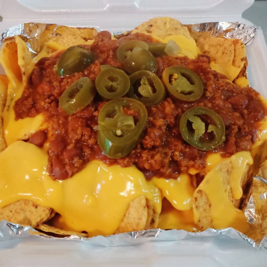Chilli Cheese Nachos