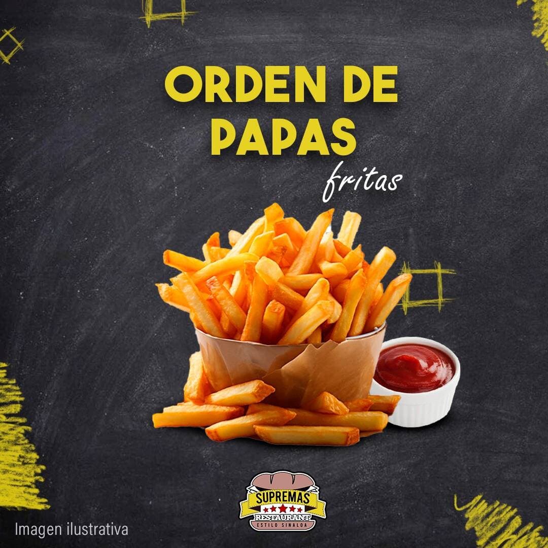 Orden de Papas a La Francesa