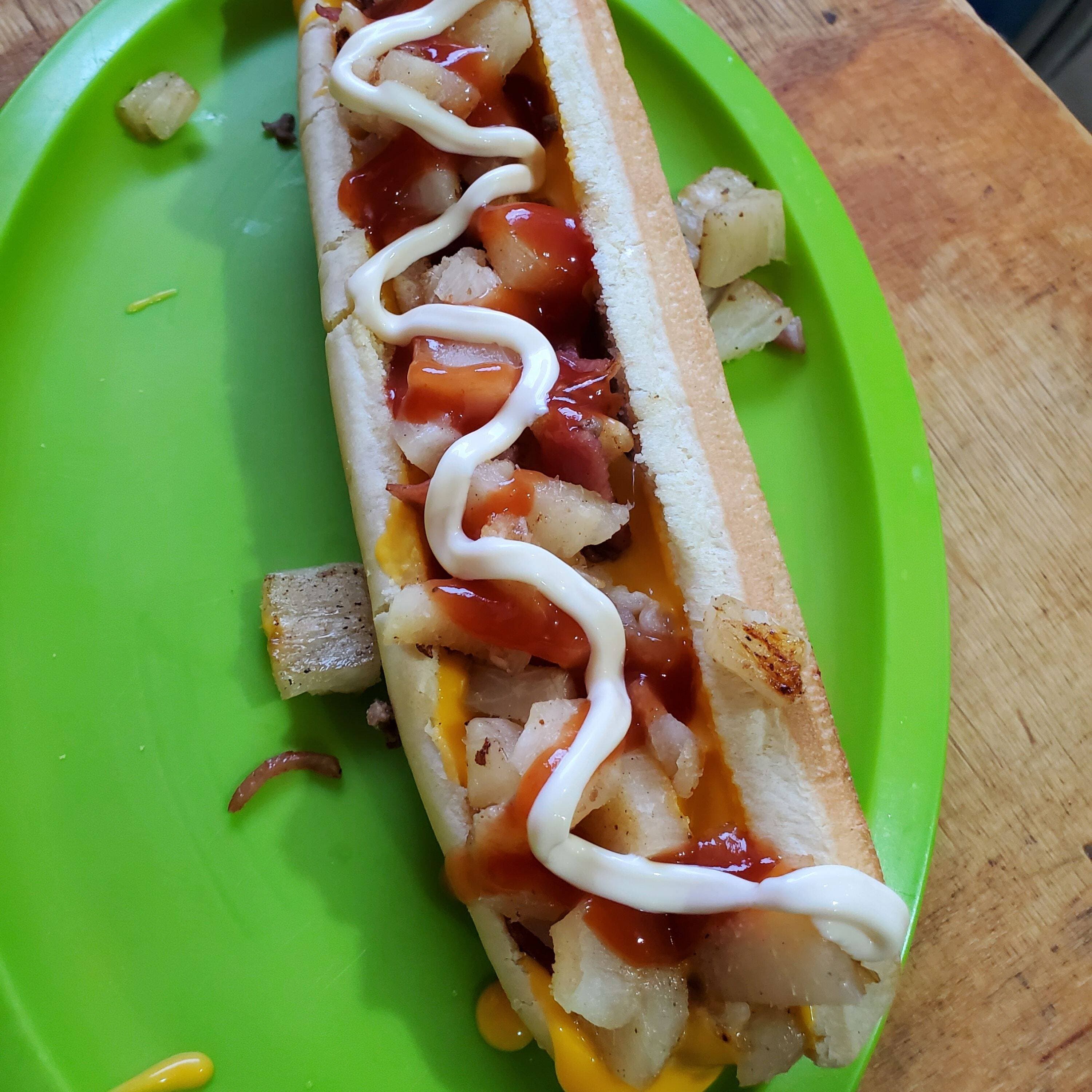 Hot Dog Hawaiano