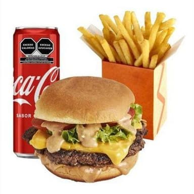 Combo hamburguesa habanero