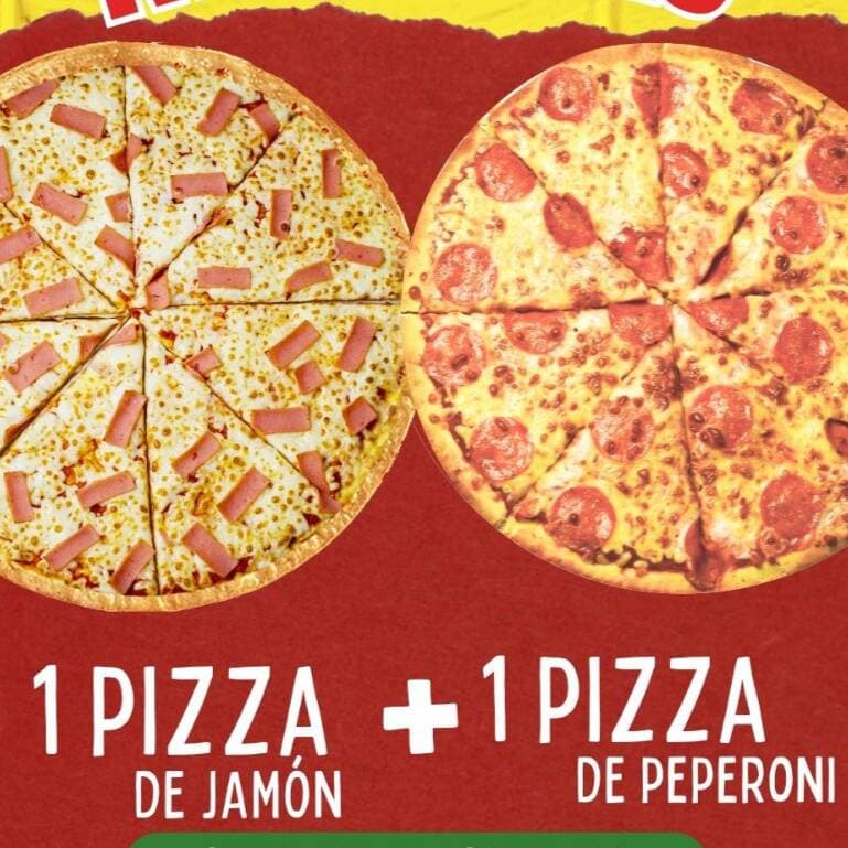 Miércoles de 2 Pizzas X $199