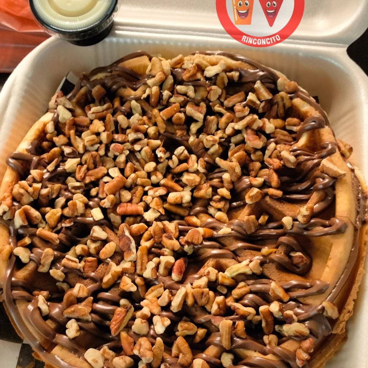 Waffles Nutella Nuez