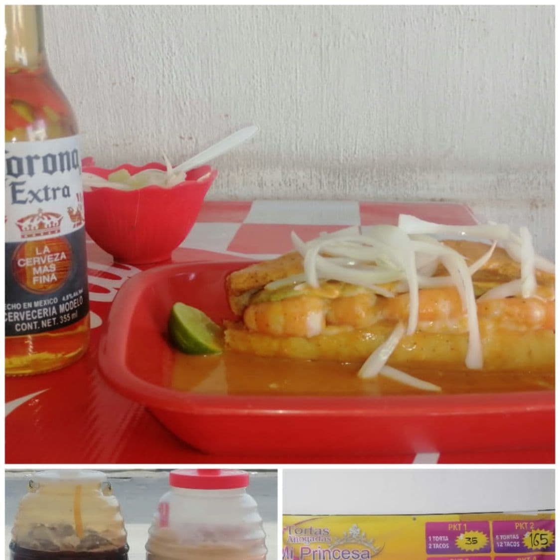Torta Ahogada de Lengua