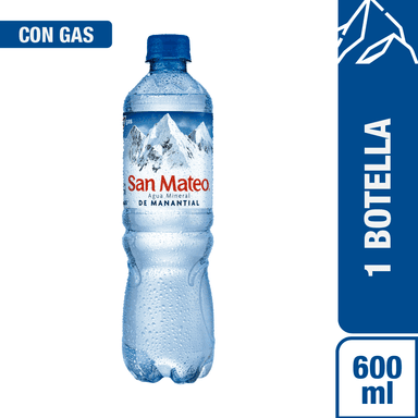 San Mateo con Gas 600 ml