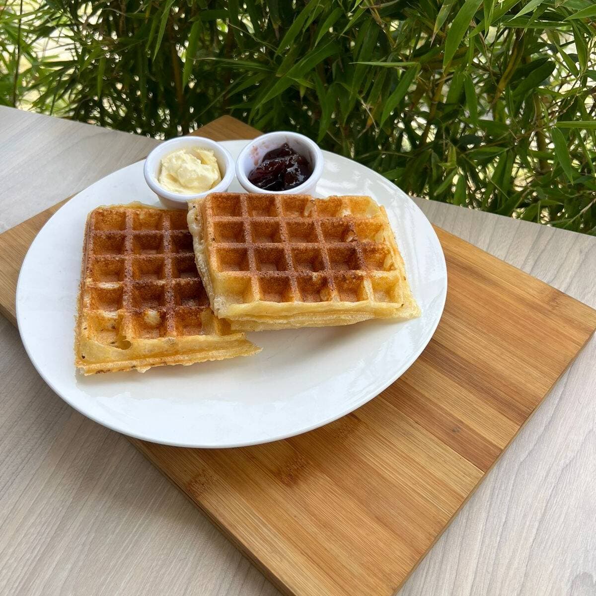 Waffles de Pandebono