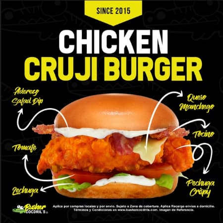 Burguer Chicken Crují