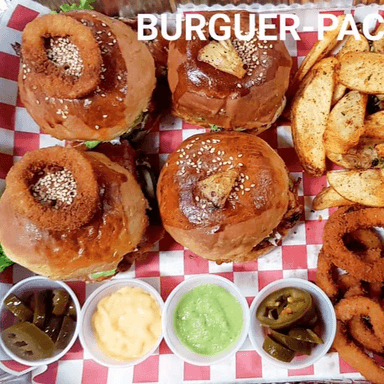 Burguer Pack (4 Personas).