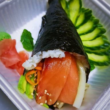 Temaki de Salmón