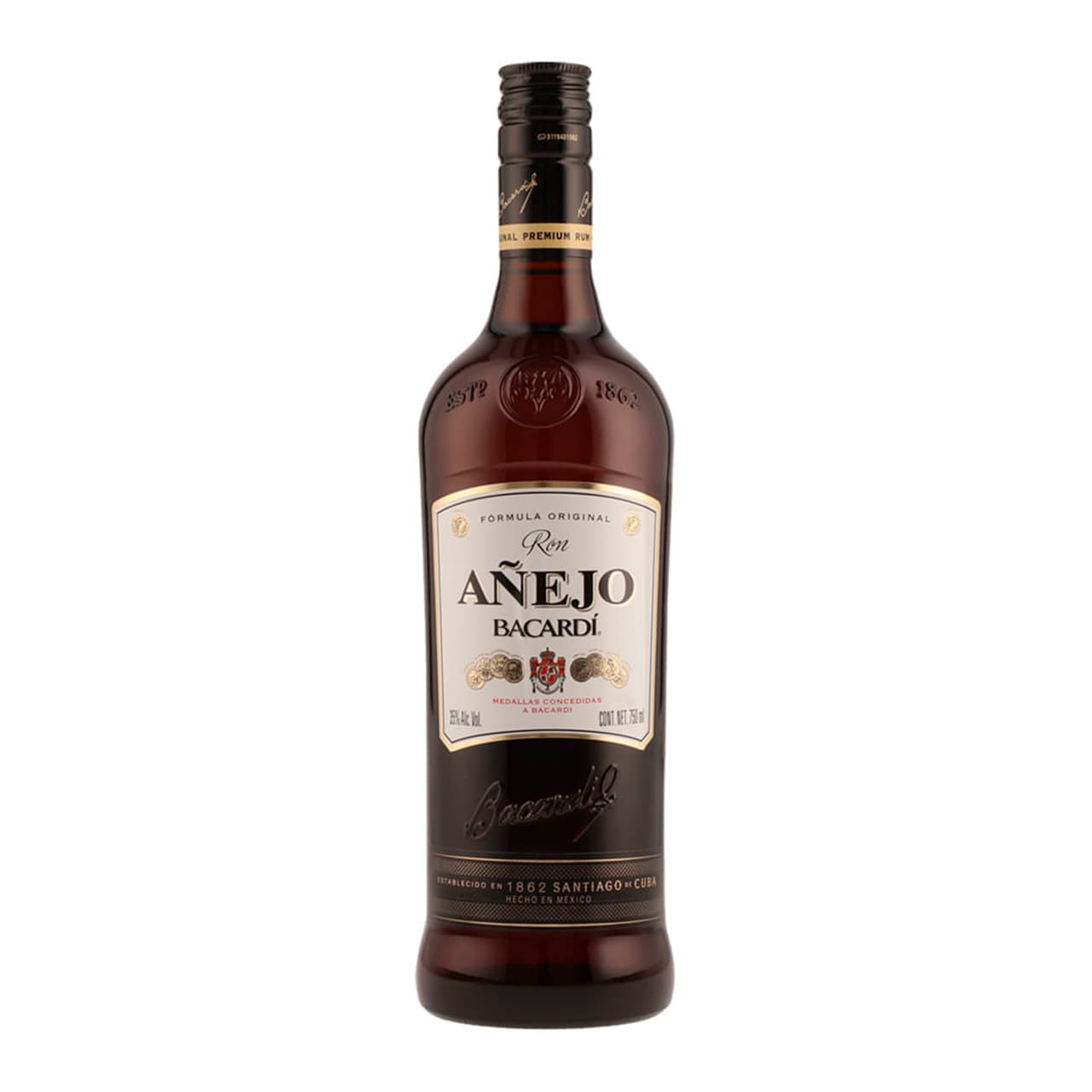 Bacardi Ron Añejo 980 ml