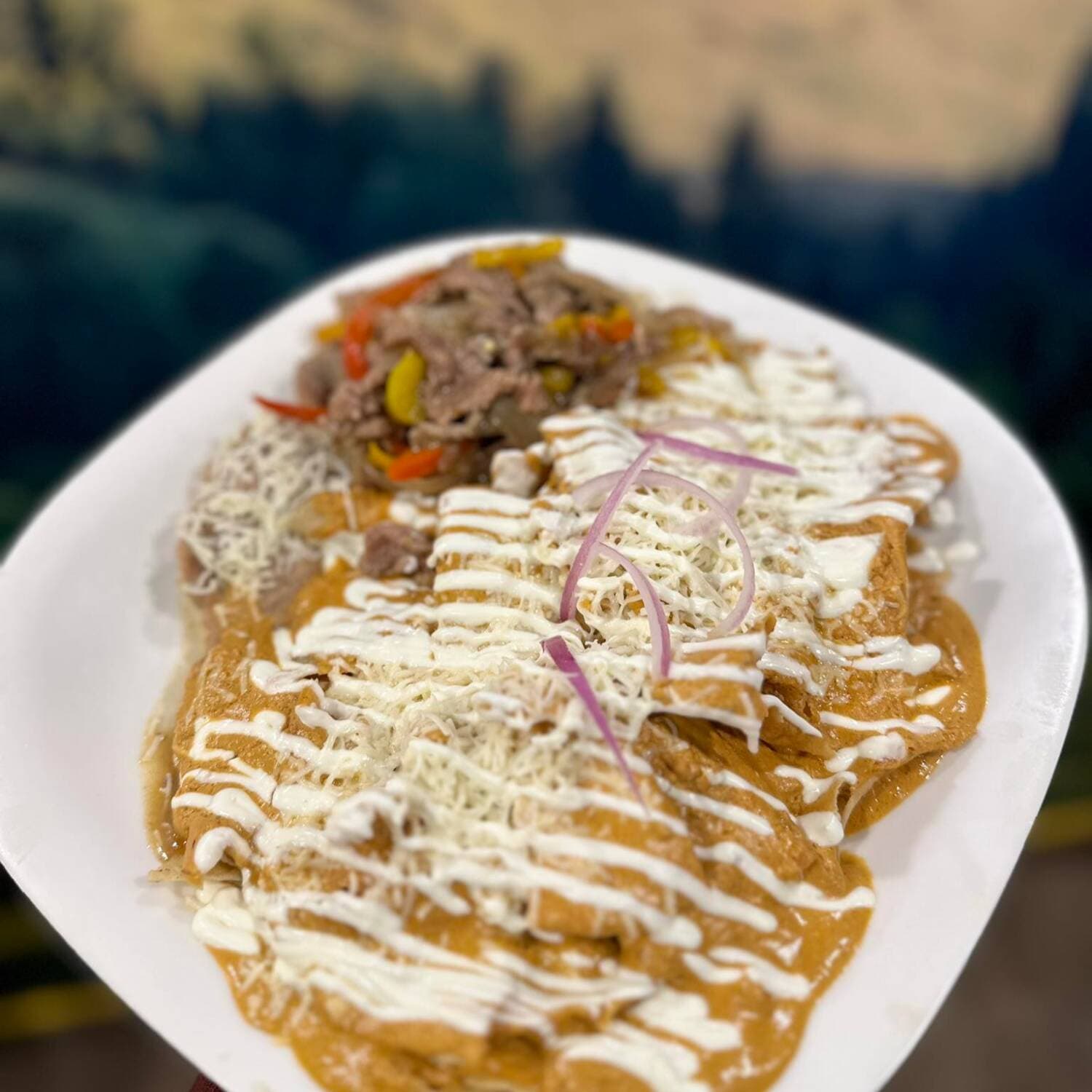 Chilaquiles con Bistek