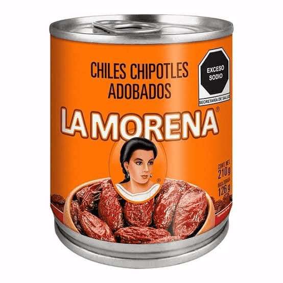 La Morena Chipotles Adobados 210g