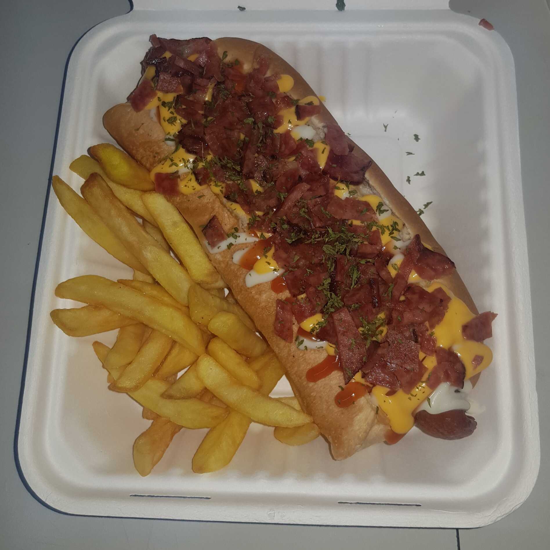 Combo Hot Dog Jumbo con Tocineta