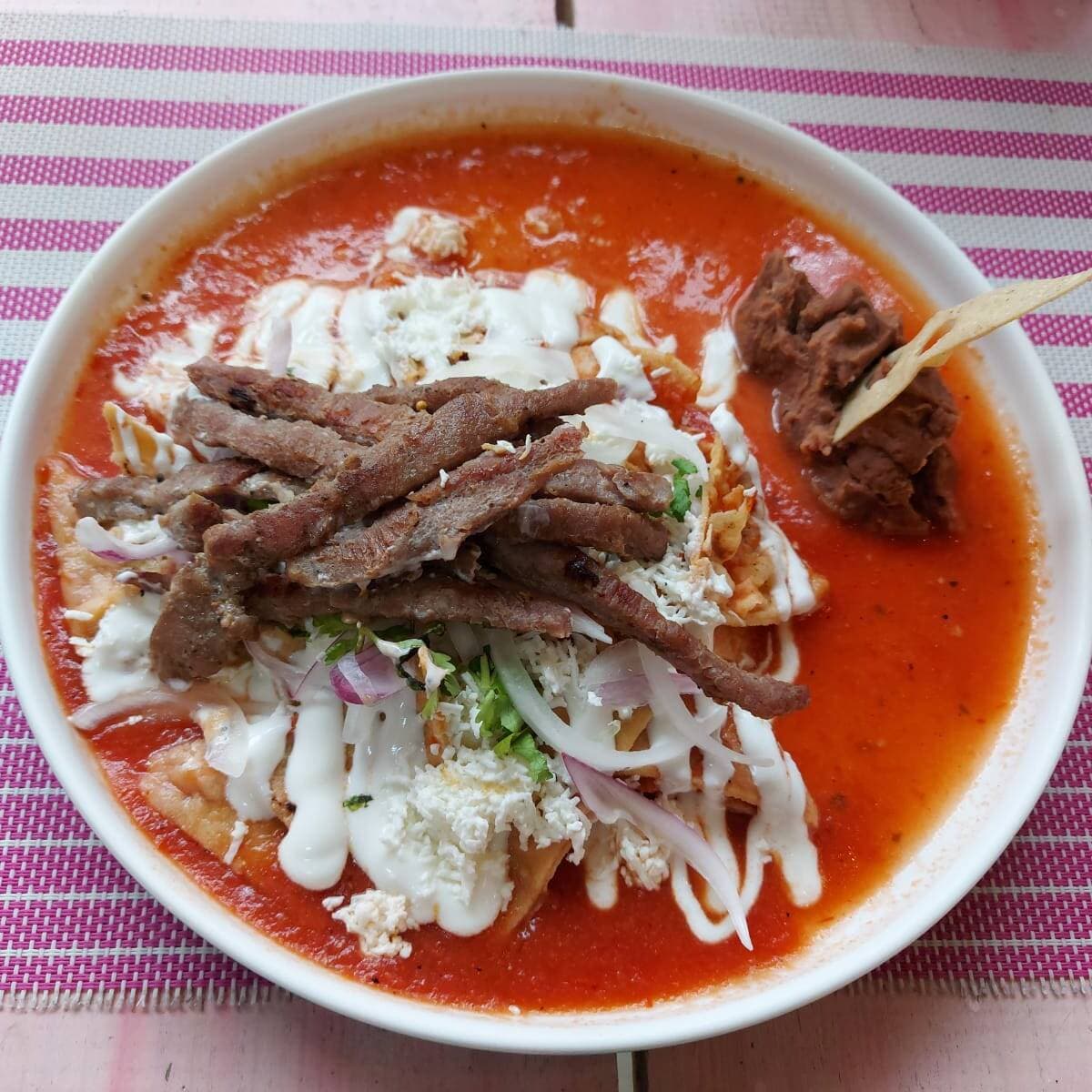 Chilaquiles Charro Negro