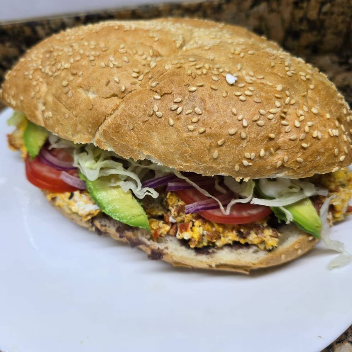 Torta de Chorizo con Huevo
