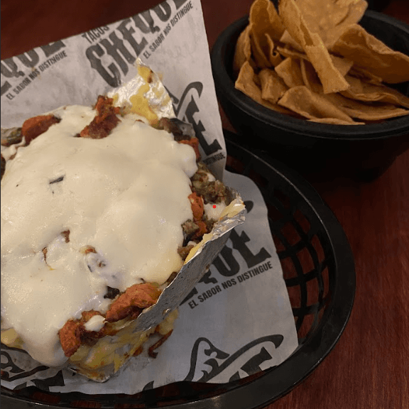 Papa Asada con Fajita