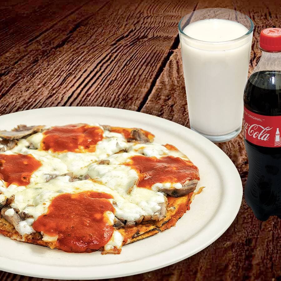 1 Pizza Árabe + Bebida