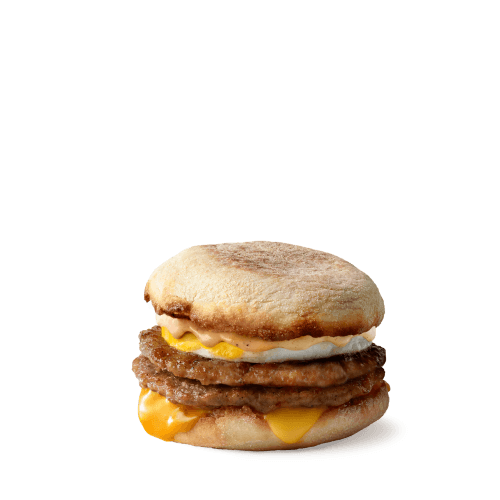 Egg McMuffin Salchicha Doble Tasty