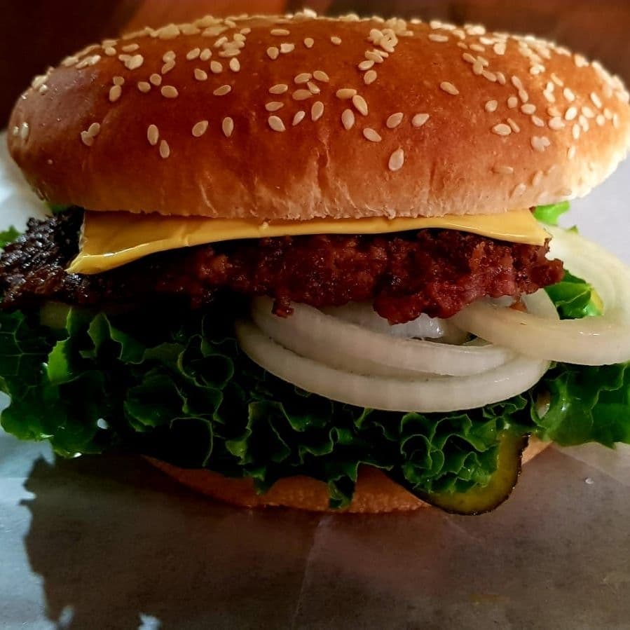 Hamburguesa Con Queso